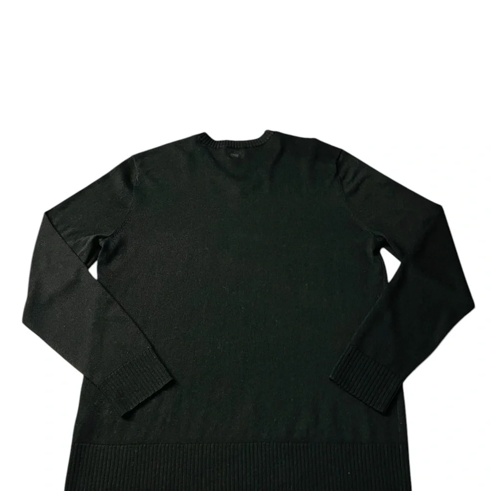 Men's Black V-Neck Smartwool Sweater Est Size Large